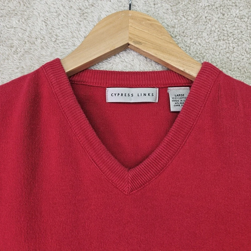 Cypress Links vintage red
